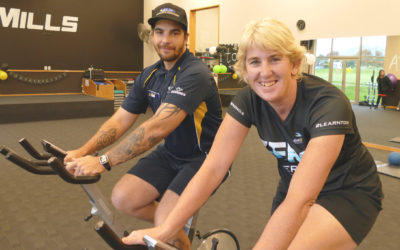 Local lass gets cranking for a good cause
