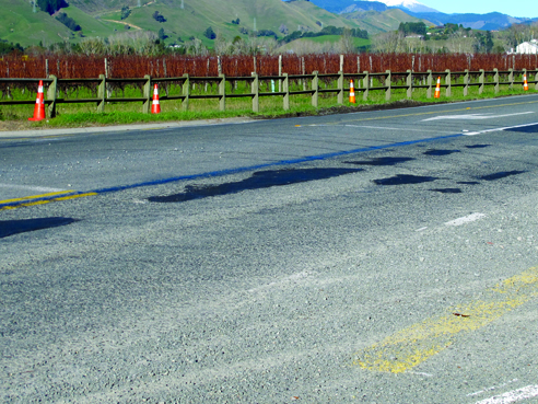 Road repaired… really?
