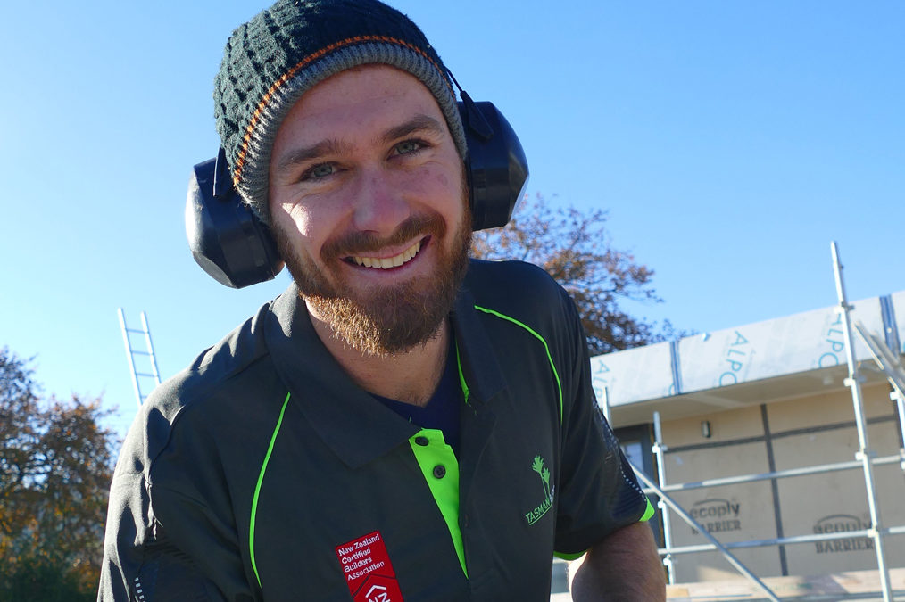 Tasman builder nails third place