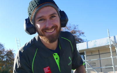 Tasman builder nails third place