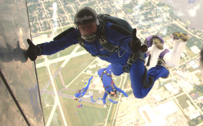 Leaping into Oshkosh!