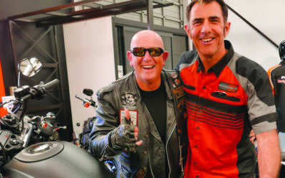 Sun shines for Kell’s motorcycle convoy