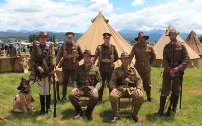 Survivor honoured at Armistice
