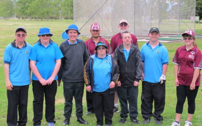 Special Olympic golfers enjoy their annual event