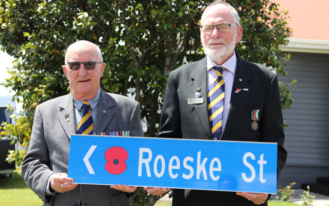 Local World War veterans are acknowledged