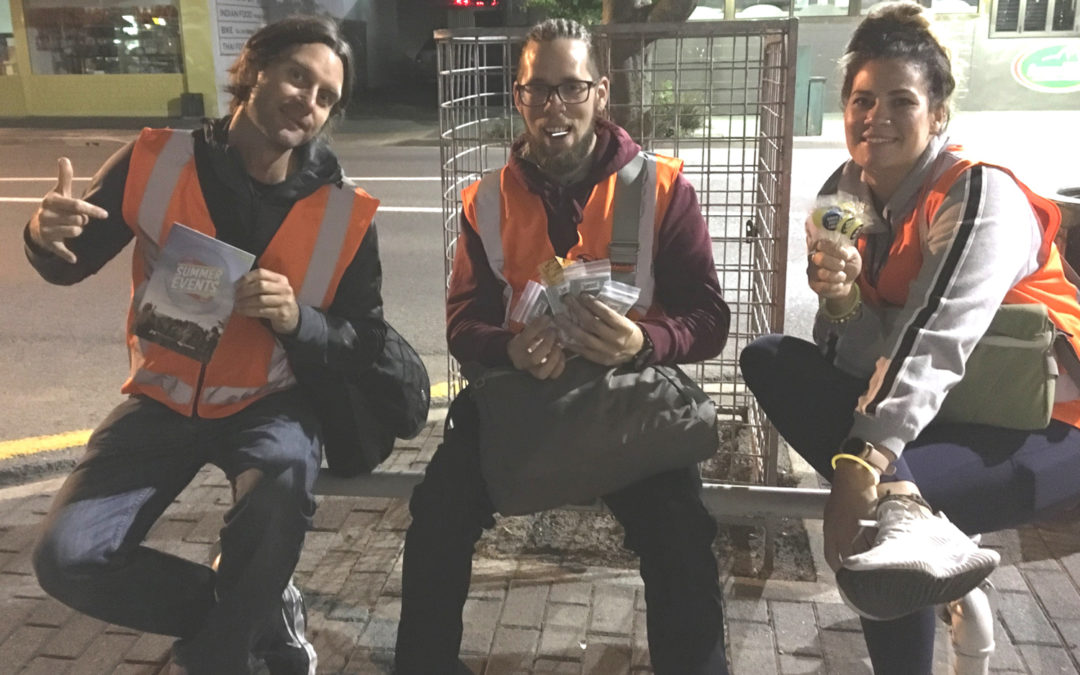 Street ambassadors keeping the peace