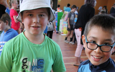Students create cardboard arcades