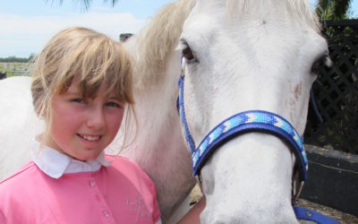 Local girl graces pony magazine