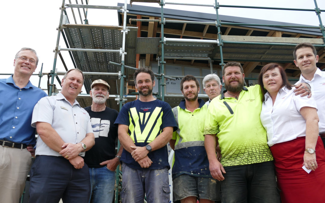 Raising the roof for new community centre