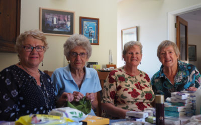 Local ladies aid evacuees
