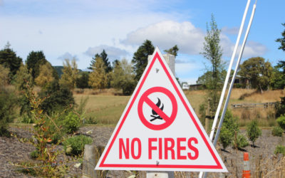 Hot conditions, warm winds fan fire risk