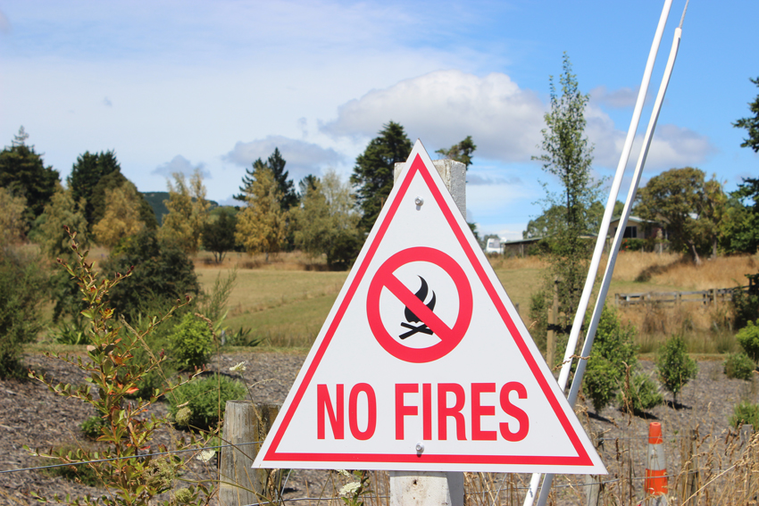 Hot conditions, warm winds fan fire risk