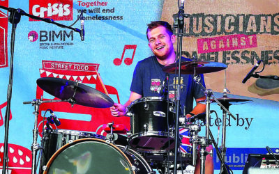 Local drummer finds his rhythm