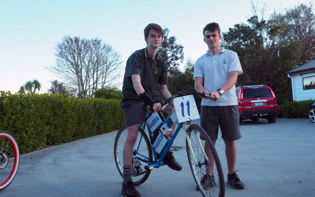 Local teenagers develop e-bikes conversion project