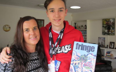Local kid makes a big impression at theatre festival in Europe