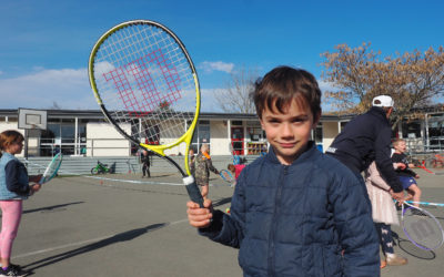 Tennis Hot Shots for local children