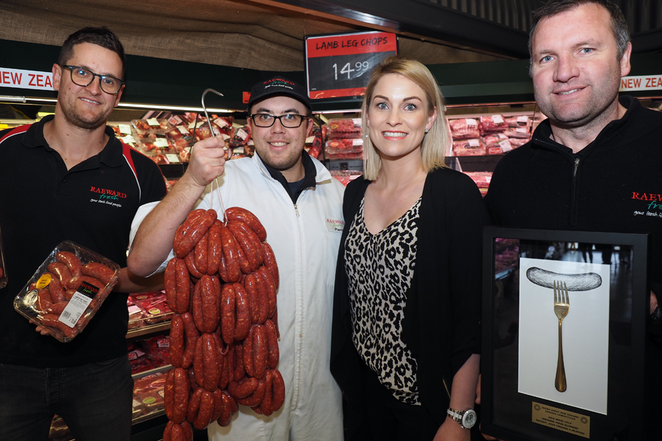 Raeward Fresh wins with perfect sausage