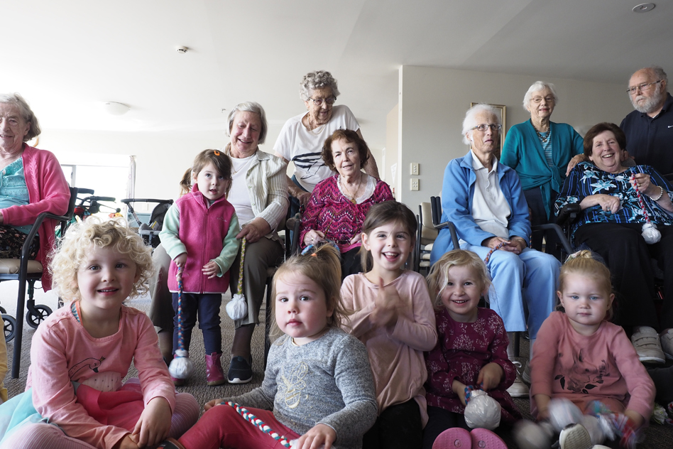 Kids, fun and the elderly