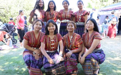 Asian Food delights the crowds at Washbourn Gardens