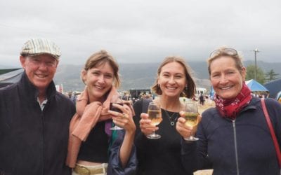 Wet weather doesn’t deter wine and food lovers