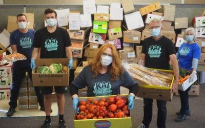 Local charity finds a home for unwanted food