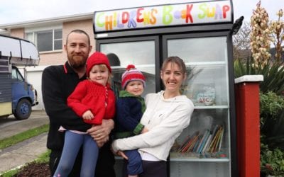 Fridge becomes kids’ library