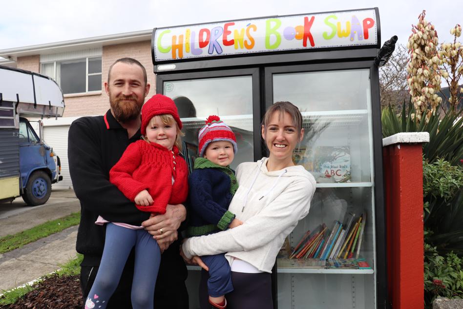 Fridge becomes kids’ library