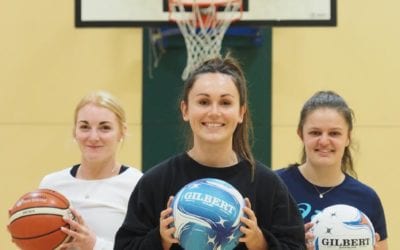 Former sports students give back