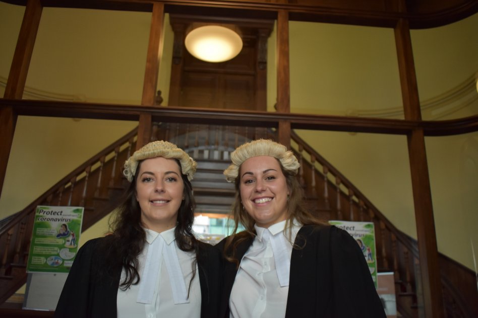 Two sisters –  one lawyer, one cop