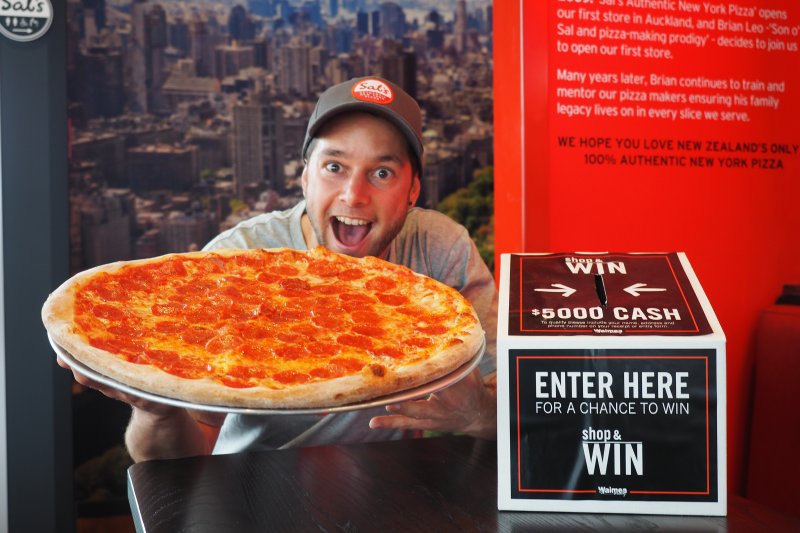 Win $5000 cash in Shop&Win competition