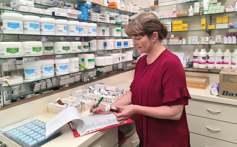 Local pharmacy supplies Talley’s maritime crews