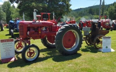 Vintage farm machinery comes alive