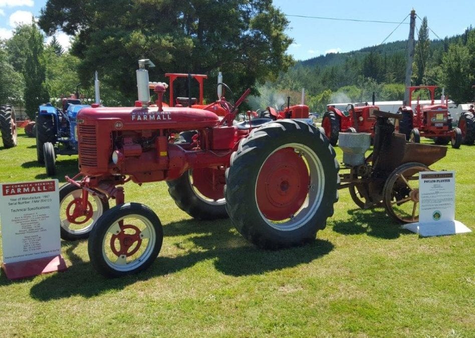 Vintage farm machinery comes alive