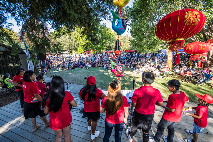 Food fair celebrating Asian cultures on at Washbourn Gardens