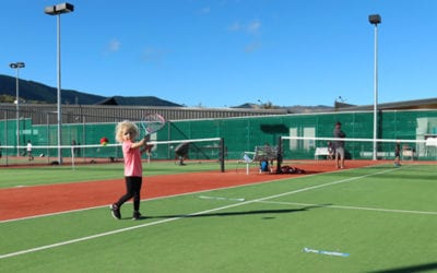 A hit – tennis hot shots