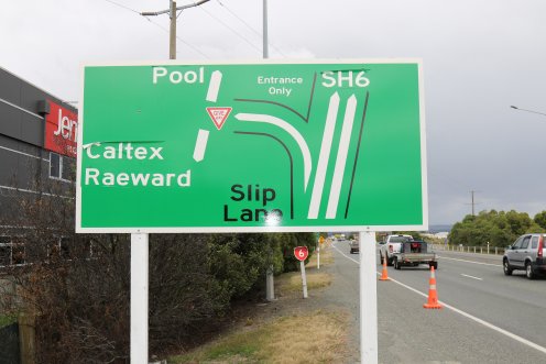 Why can’t the slip road stay?