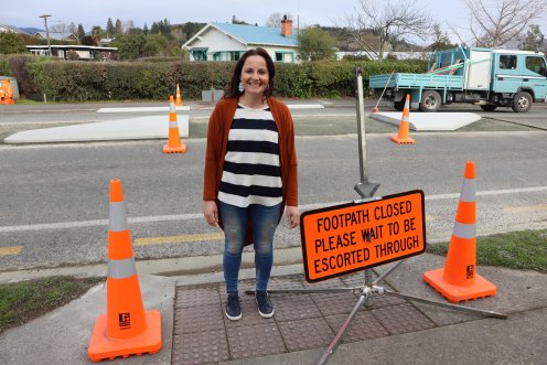 Local group get their safer road crossing