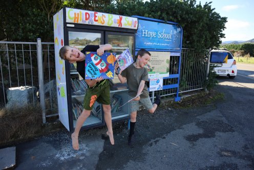 Book exchange moves to Hope School