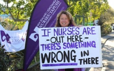 Solidarity for the nurses strike